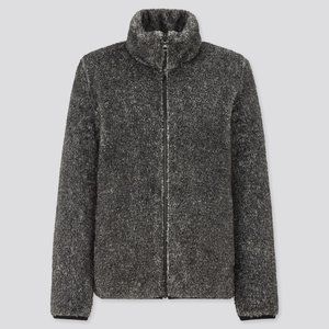 Uniqlo Fluffy Yarn Full-Zip Fleece Jacket (NWOT)